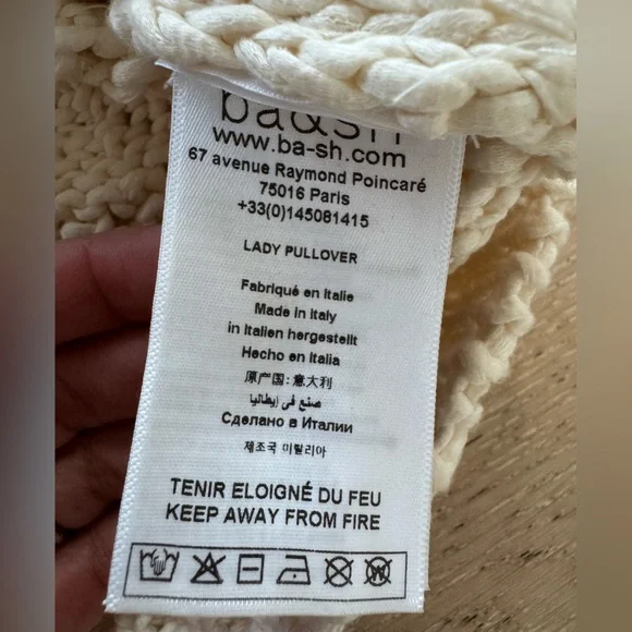 Ba&sh gorgeous Sennay cardigan pullover S - Picture 13 of 14